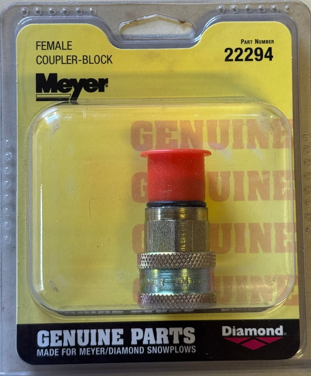 22294 Female Coupler V-Block