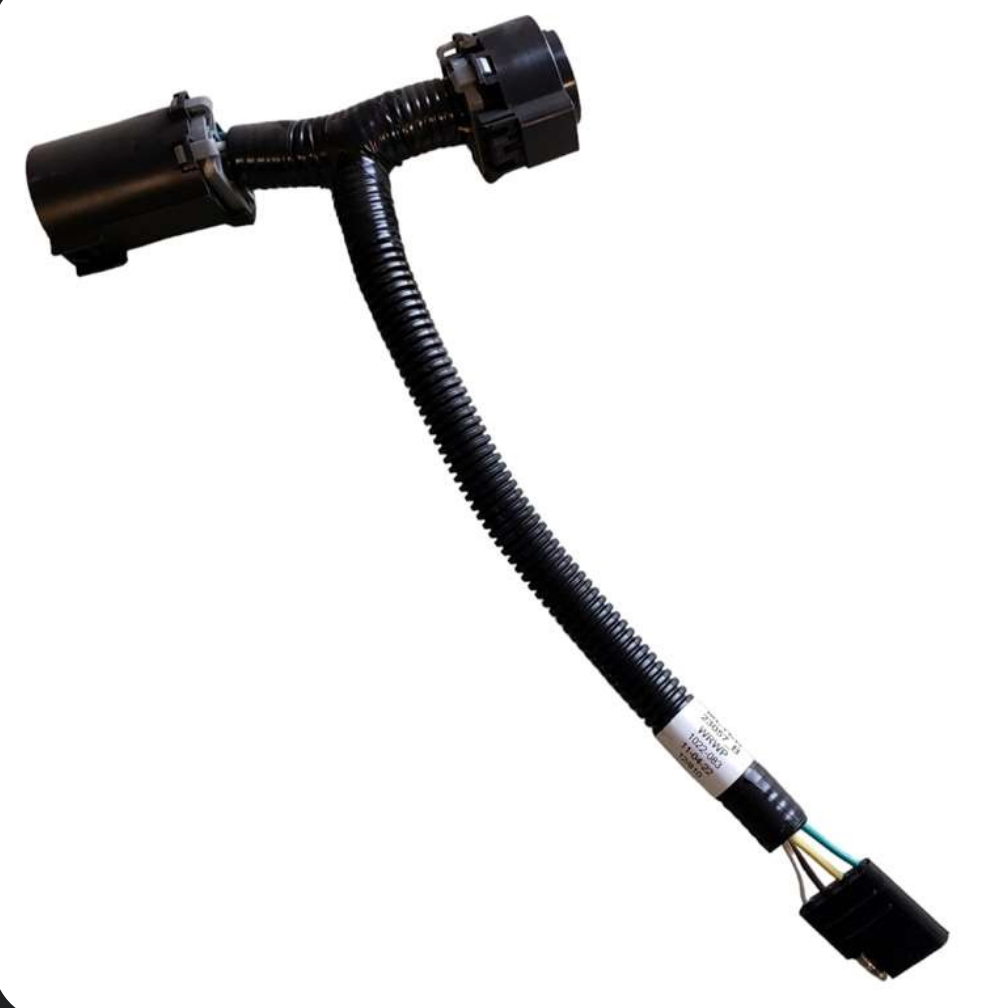 23057 7 PIN ROUND 4 PIN FLAT T-CONNECTOR