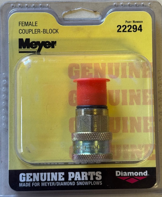 22294 Female Coupler V-Block