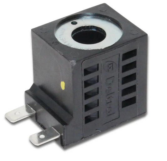 15215 COIL,12VDC,#8,TWO 1/4 MALE TAB
